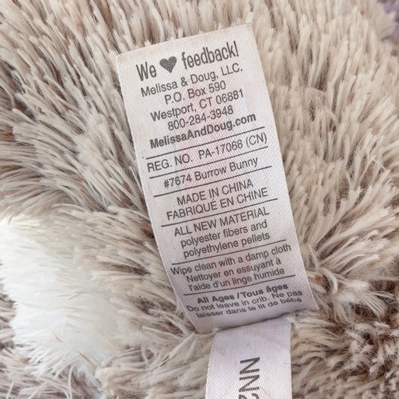 Fluffy Bunny by Melissa & Doug - Picture 6 of 9